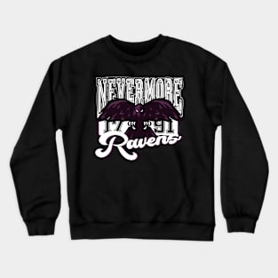 Nevermore Ravens - School Shirt Crewneck Sweatshirt